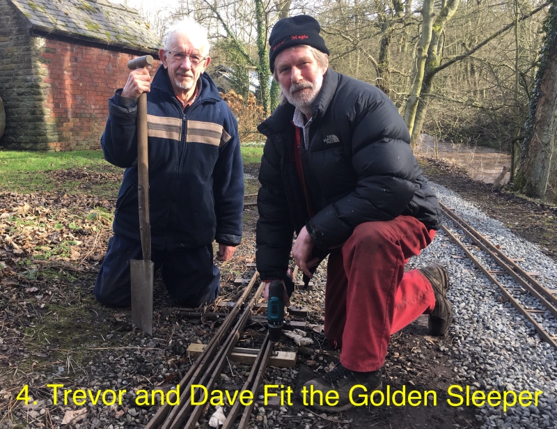 Trevor and Dave fit the Golden Sleeper.