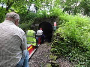 And into the tunnel