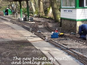 The new points in postion and looking good.