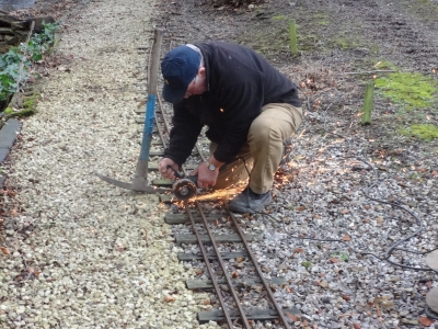 Graham taking up the old track