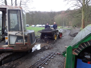 Making a start on the drains