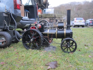 End of the day, time to blow down the boiler.