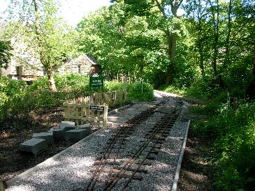 Forge Halt - as viewed from the tunnel mouth