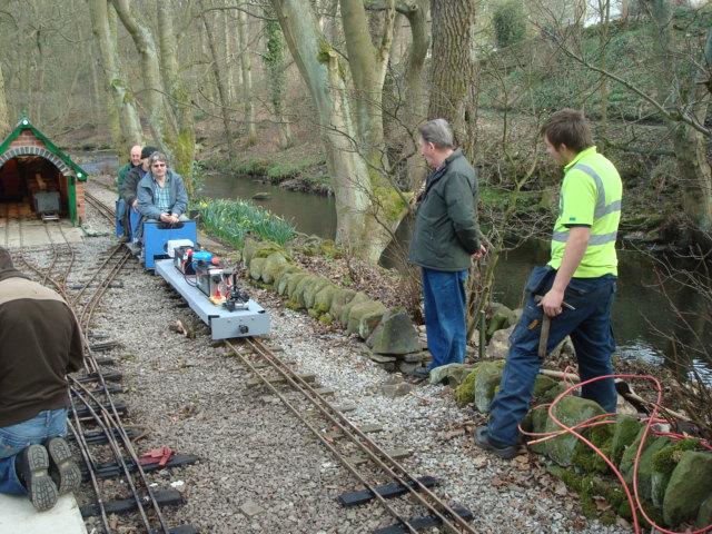 the GP38 chassis on trial