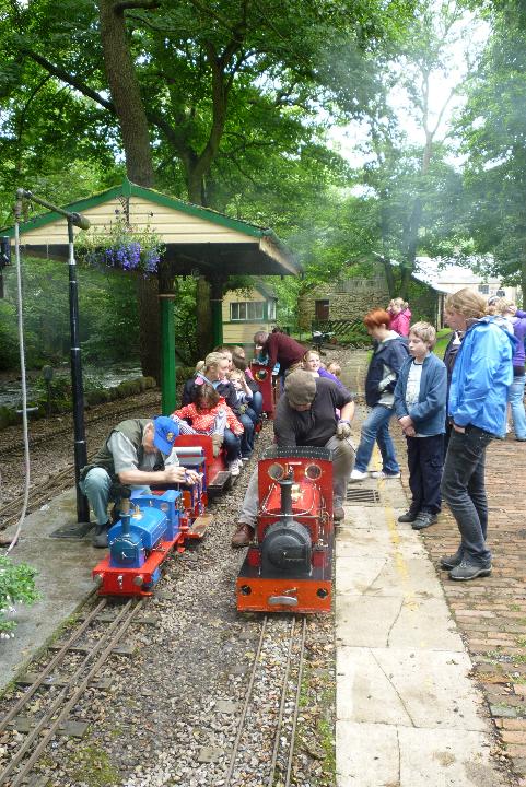 Little and large meet at Wortley Central.