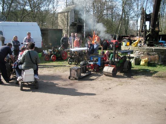 A small selection of our road engines at the Spring gala