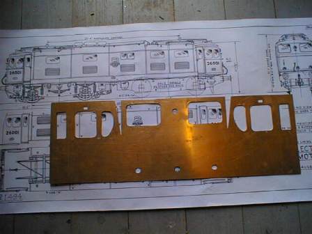 One cab ready for the critical bending operation!